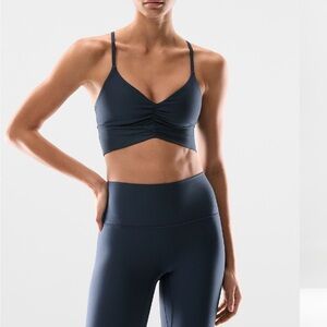 Aritzia Deep Blue Sports Bra